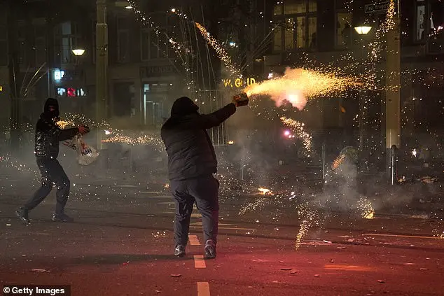 Exclusive: Unprecedented Chaos and Tragedy as New Year's Eve Violence in the Netherlands Leaves Two Dead and a Historic Church in Ruins