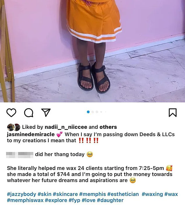 Tennessee Mother Faces Child Neglect Charges Over Social Media Posts Depicting Daughter's Involvement in Adult Waxing Services