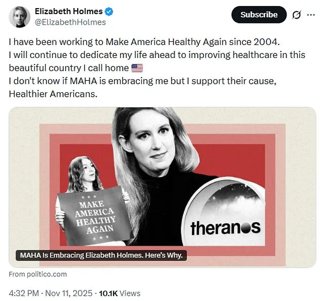 Elizabeth Holmes' Commutation Request to Trump Administration Reignites Debate Over Justice and Corporate Regulation