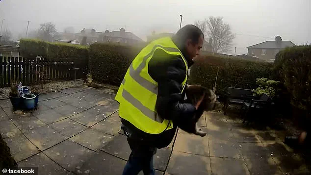Exclusive Footage Reveals Shocking Incident: Amazon Delivery Driver Allegedly Seen Taking Cat in Elland