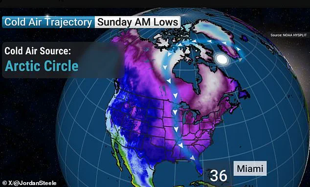 Frigid Temperatures Expected in Miami for First Time in 15 Years, Last Recorded in 2010