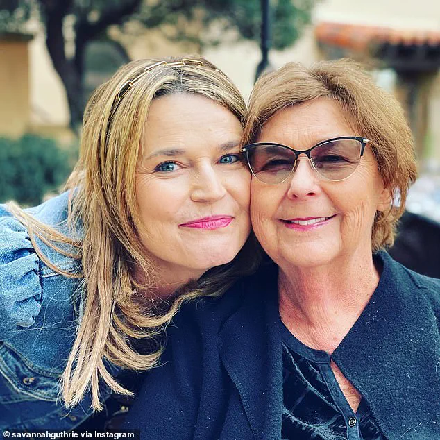 Savannah Guthrie Pleads Publicly for Missing Mother, Acknowledges Ransom Possibility