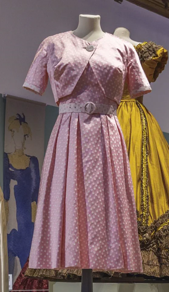 Claire Foy's 'The Crown' Pink Silk Dress to Star in Dundee's 'Curtain Call' Exhibition