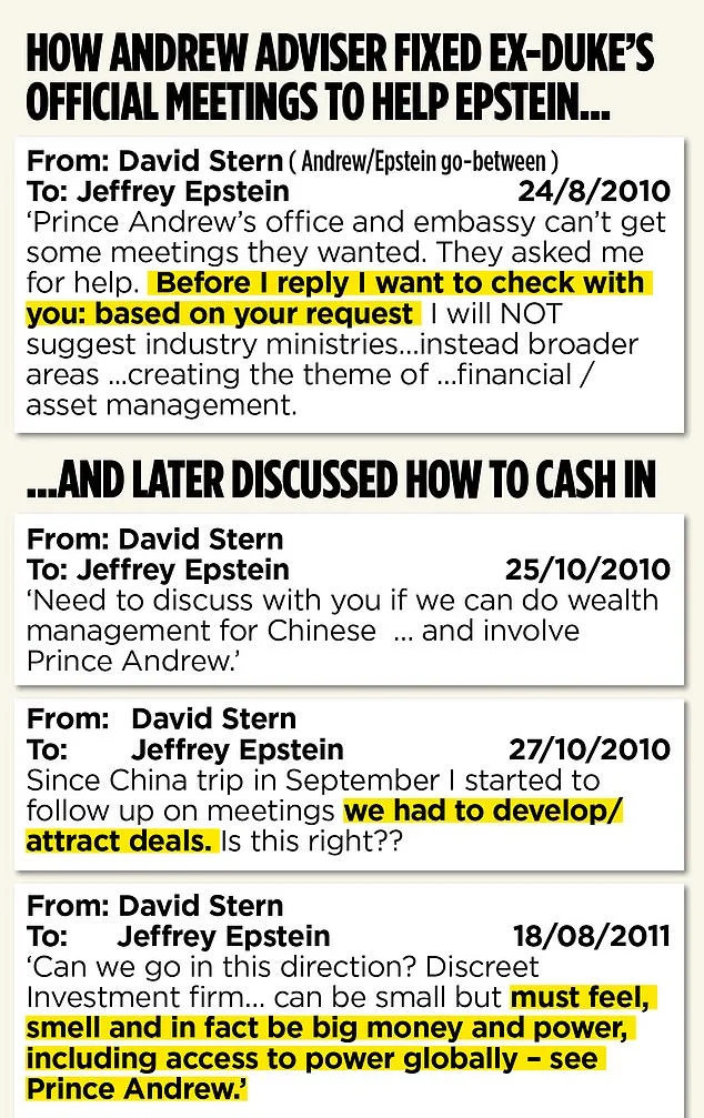 Epstein Files Expose Prince Andrew's Alleged Misuse of Position, Prompting Calls for Investigation