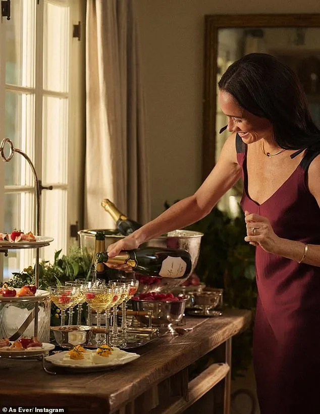 Meghan Markle Uses Social Media to Promote Brut Sparkling Wine, Emphasizing Brand Ambassador Role