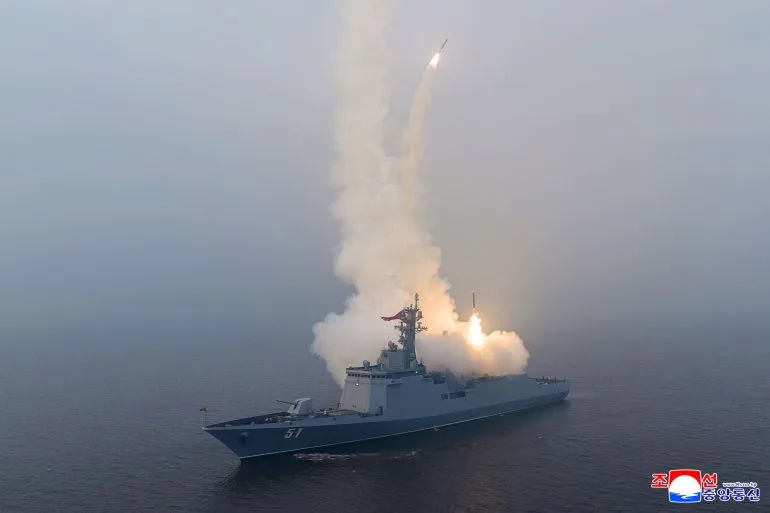 Kim Jong Un Marks Milestone as North Korea Tests Strategic Missiles from New Destroyer