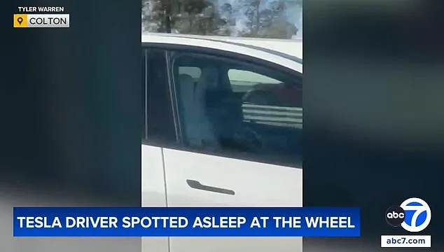 Sleeping Driver in Self-Driving Tesla Raises Safety Concerns in California