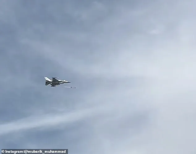 UAE F-16E Intercepts Iranian Drone Over Dubai Beach Amid Escalating Regional Tensions