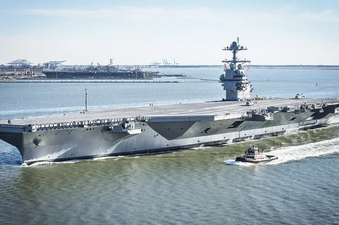 Iran Claims U.S. Intentionally Set Fire to USS Gerald R. Ford in Red Sea