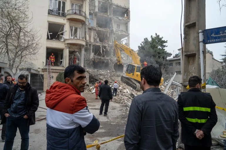 Iranian Cities Under Fire as US-Israeli Strikes Continue Amid Peace Talk Denials