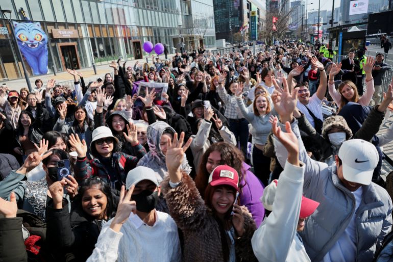 Filipina fans travel to Seoul to watch BTS return to stage.