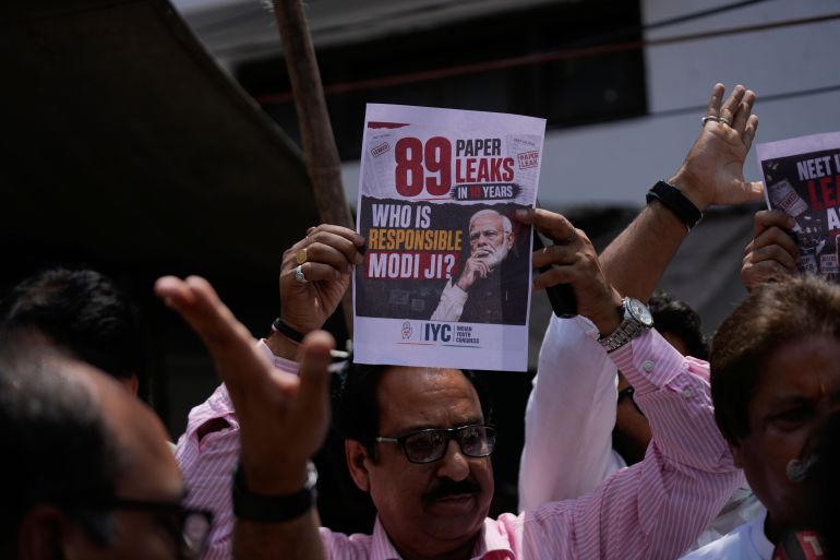 Leaked NEET paper cancels exams, sparking suicides and nationwide grief.