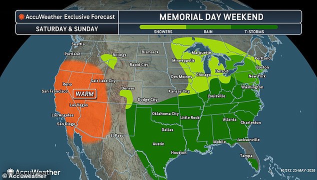 Sudden 50-degree temperature drop brings stormy, frigid weather to the US.