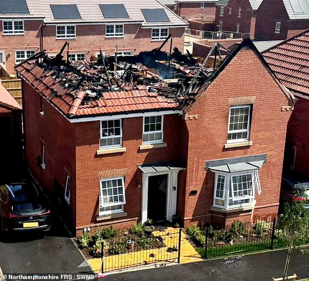 Experts warn of solar panel fire risks after Northamptonshire home explosion.