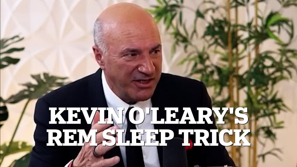 Kevin O'Leary Claims Morning Alcohol Intake Protects Sleep Quality
